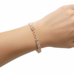 دستبند طلا میوکی بینهایت BMIU105