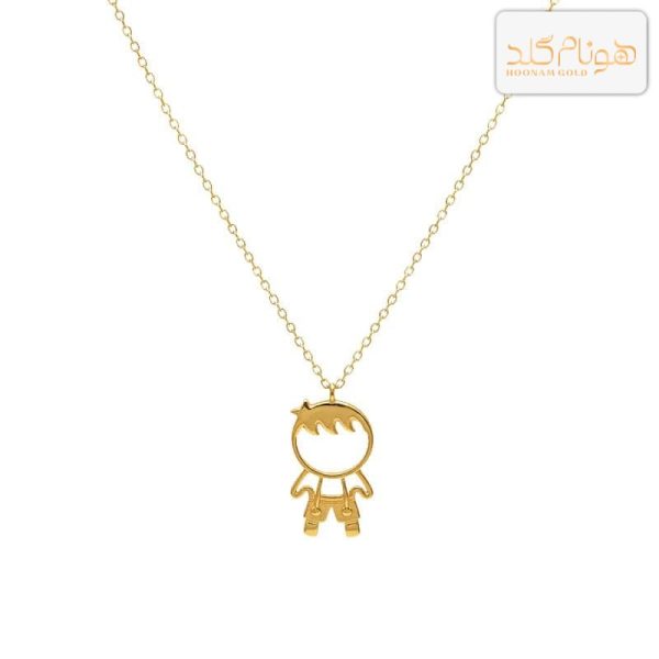 گردنبند طلا زنجیری پسر A011