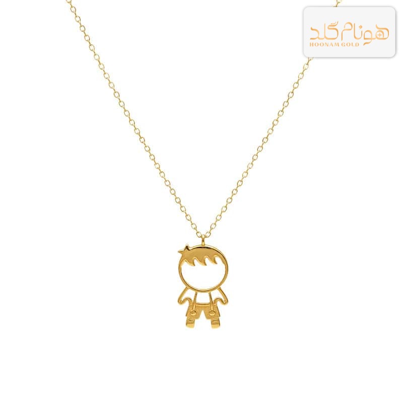 گردنبند طلا زنجیری پسر A011