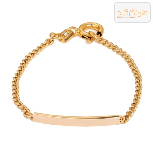 دستبند  طلا بچگانه زنجیری کارتیه B163