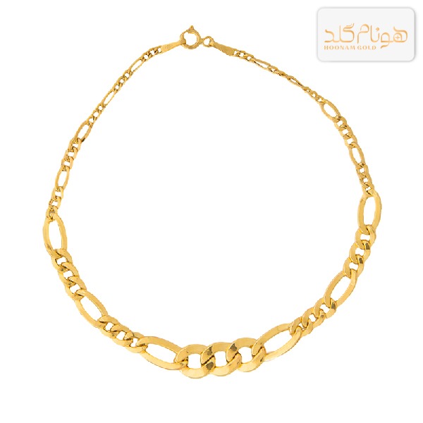 دستبند طلا فیگارو کونیک B530