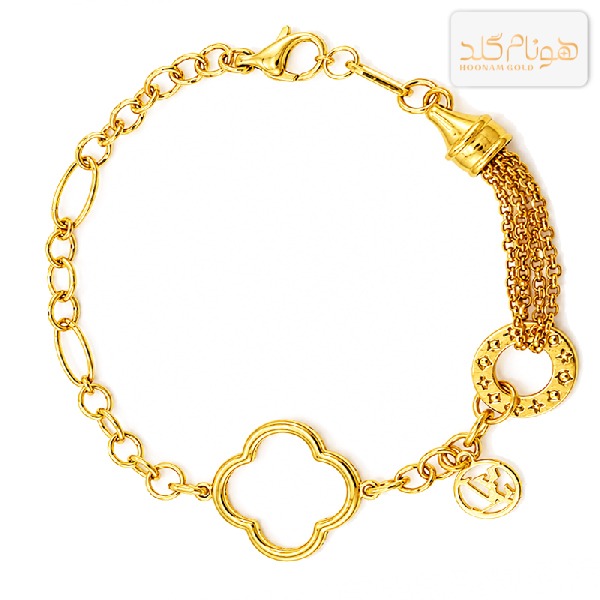 دستبند طلا زنجیری زنانه B556