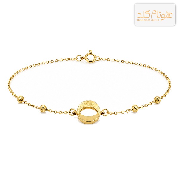 دستبند طلا زنجیری زنانه B698