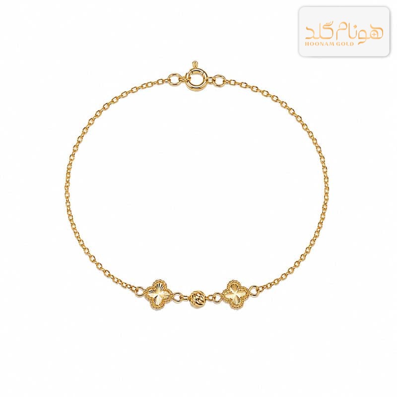 دستبند طلا زنجیری ونکلیف B708