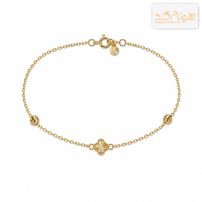 دستبند طلا زنجیری ونکلیف B709