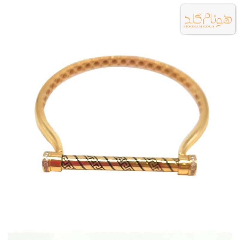 بنگل طلا ورساچه BA329