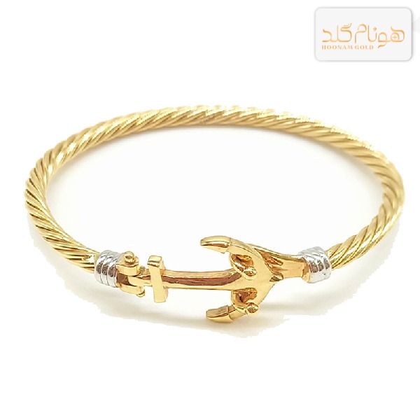 بنگل طلا زنانه لنگر BA331