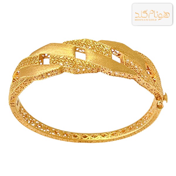 بنگل طلا زنانه BA357