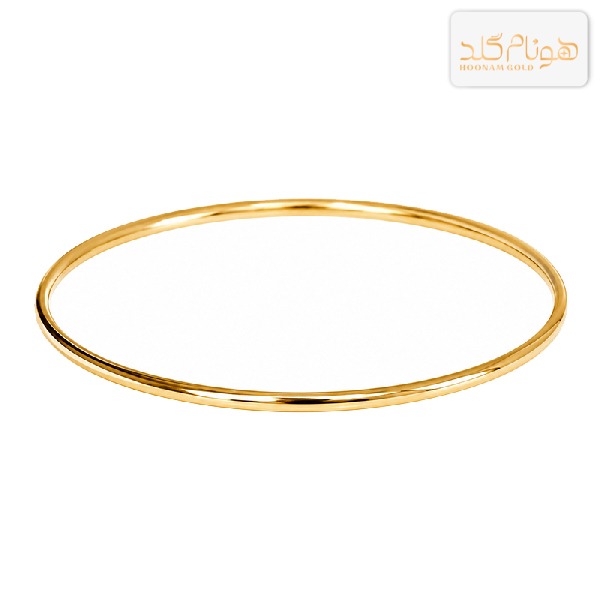 النگو طلا سایز1 آینه ای BA53