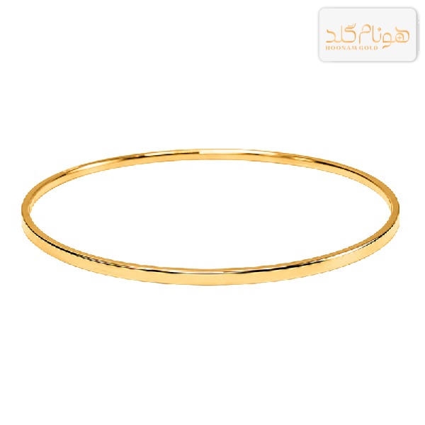 النگو طلا سایز4 آینه ای 2 میل BA54