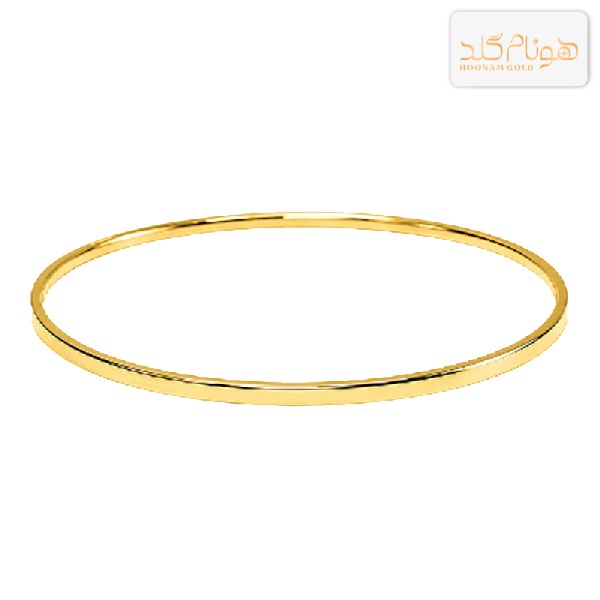 النگو طلا سایز1 آینه ای 2 میل BA54