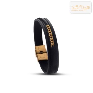 دستبند طلا چرم کارتیه BC27