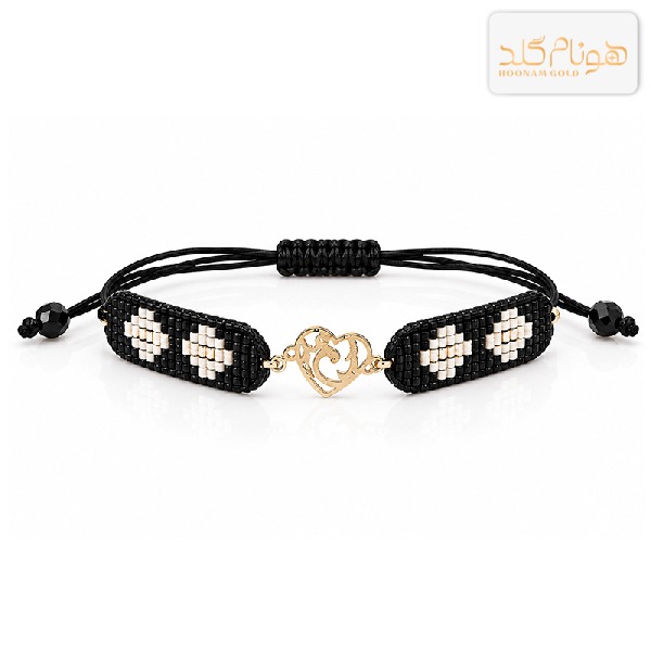 دستبند طلا میوکی قلب تلاطم BMIU1