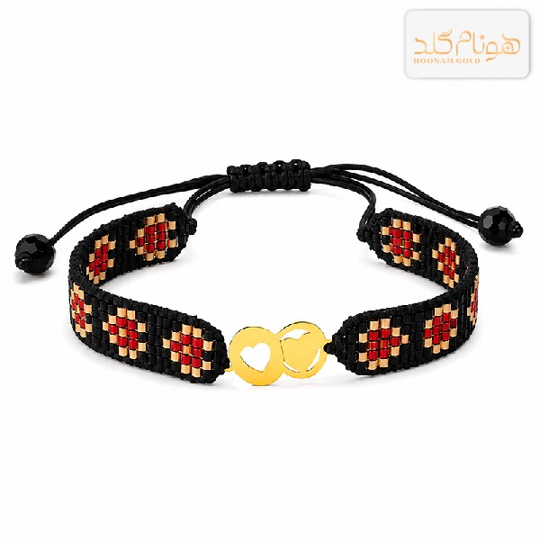 دستبند طلا میوکی قلب پیوند BMIU13