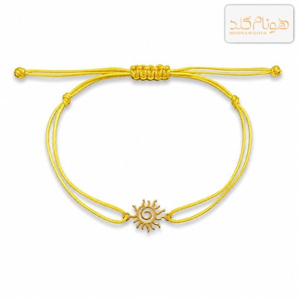 دستبند طلا بافت آفتاب BMIU136