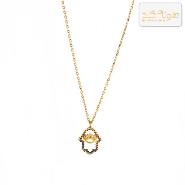 گردنبند طلا گردنی خمسه CH432