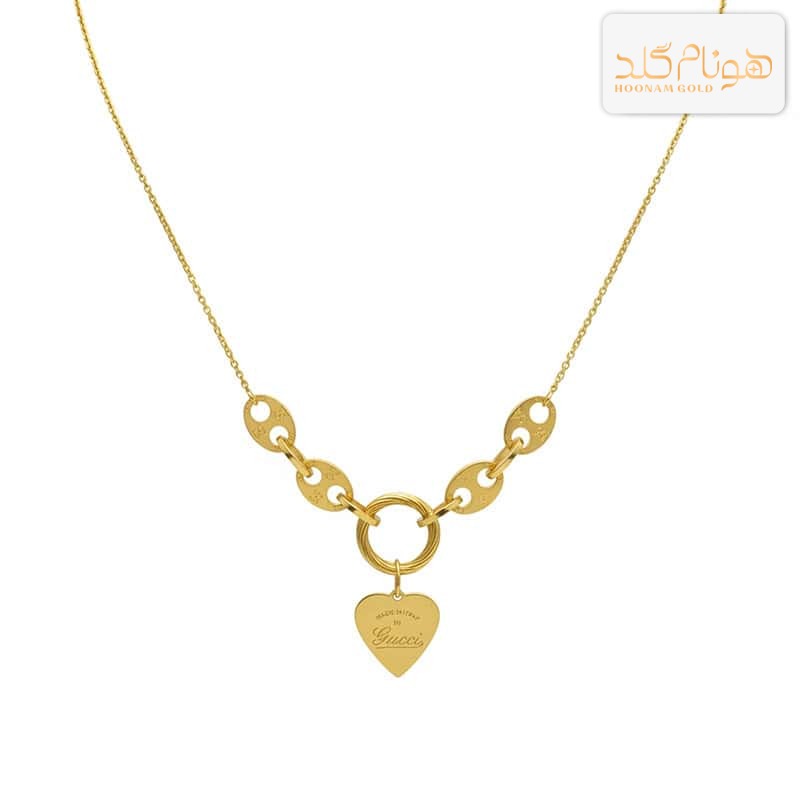 گردنبند طلا گوچی CH469