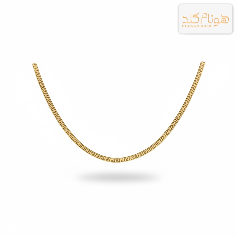گردنبند طلا هرینگبون ورساچه CH564