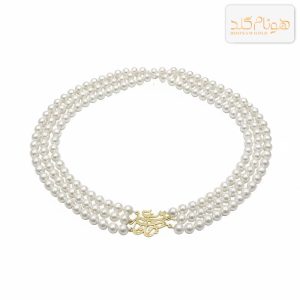 گردنبند طلا مرواریدلوکس CH600
