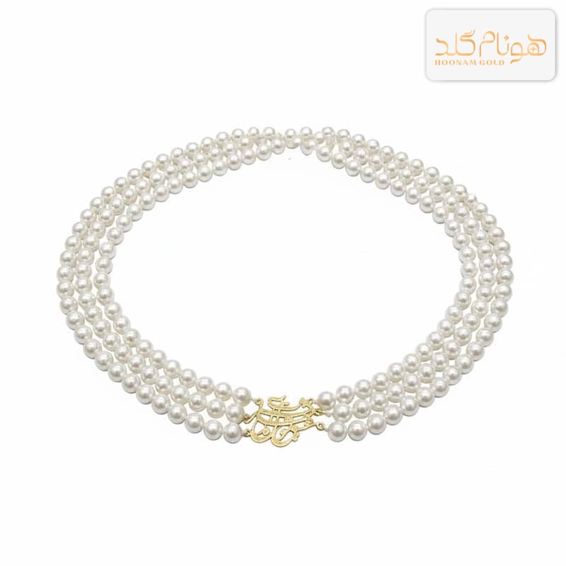 گردنبند طلا مرواریدلوکس CH600