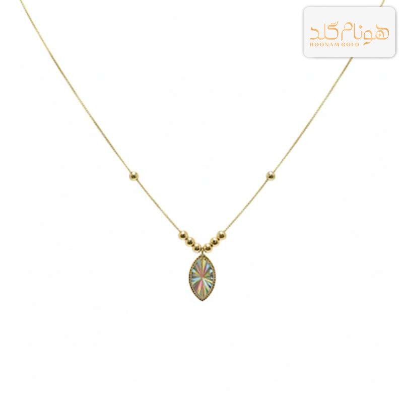 گردنبند طلا آویزدار نورینه CH639