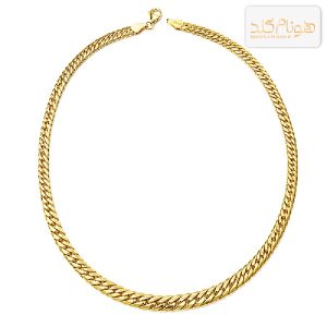 گردنبند طلا حصیری CH650
