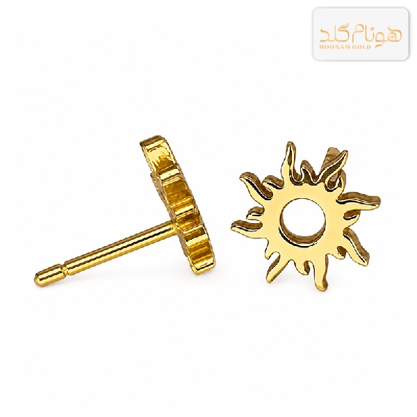 گوشواره طلا میخی آفتاب E499