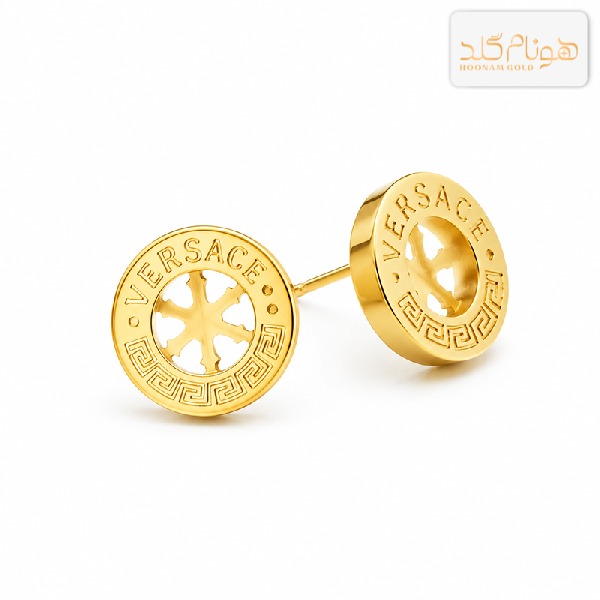 گوشواره طلا میخی ورساچه E637