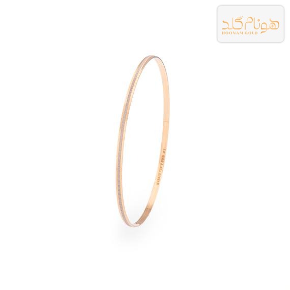 النگو طلا ژینوس سفید سایز4 BA1254