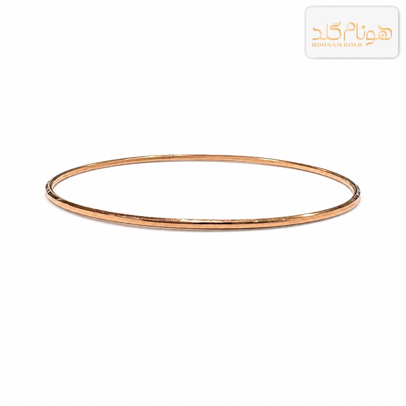 النگو طلا سایز2 آینه ای BA53