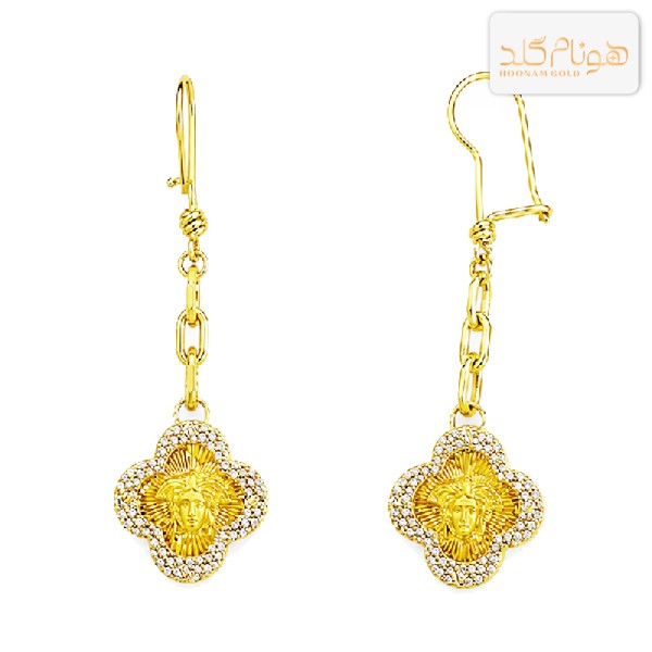 گوشواره طلا ورساچه E830
