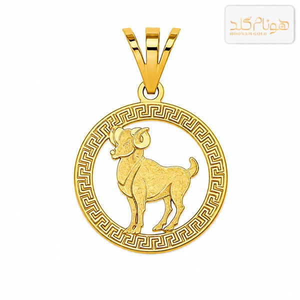پلاک طلا فروردین M641