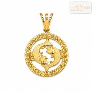 پلاک طلا اسفند M652