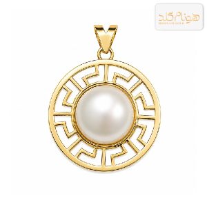 پلاک طلا مروارید M787