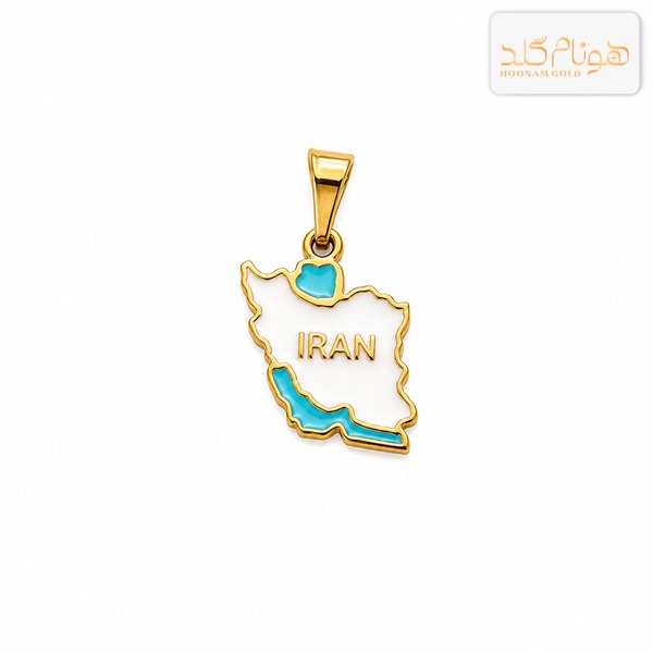 پلاک طلا ایران متوسط M794