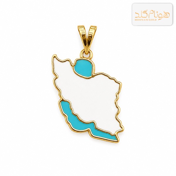 پلاک طلا ایران متوسط M795