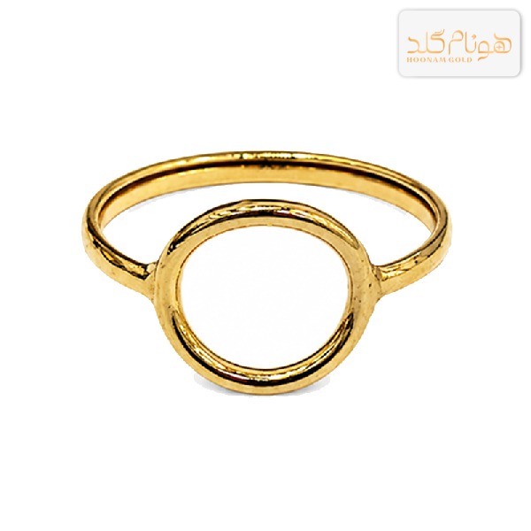 انگشتر طلا دایره R1005