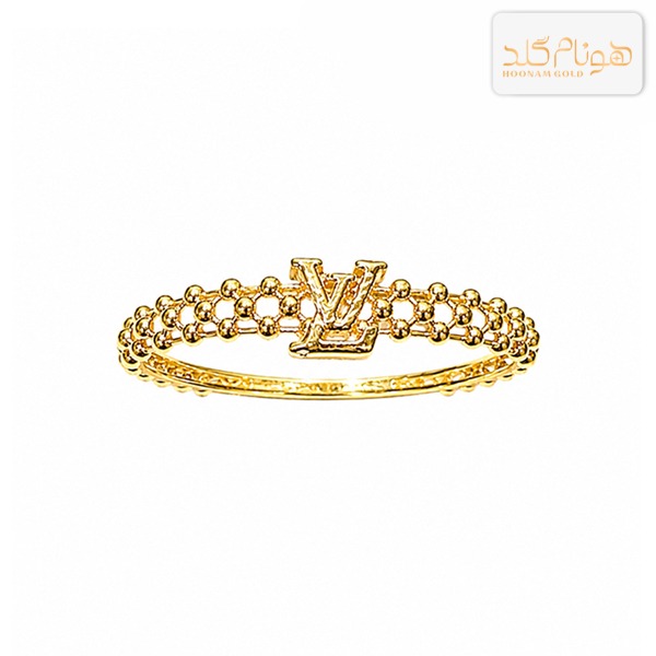 انگشتر طلا مینیمال LV R1018