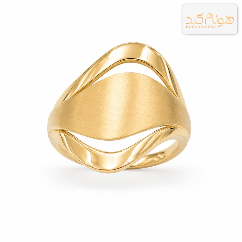 انگشتر طلا لوتوس R1038