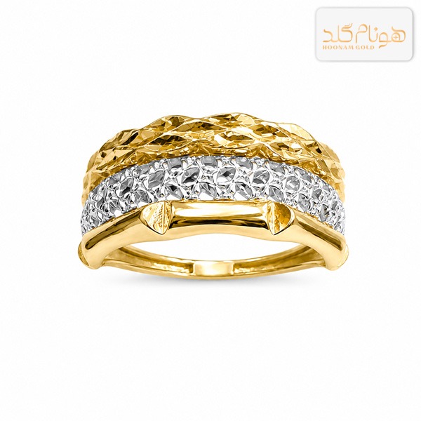 انگشتر طلا زنانه پرتوفینو R1044