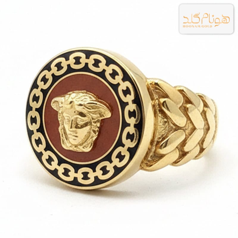 انگشتر طلا ورساچه R251