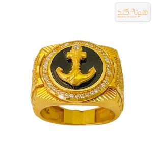 انگشتر طلا مردانه R402