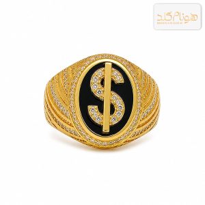 انگشتر طلا مردانه R443