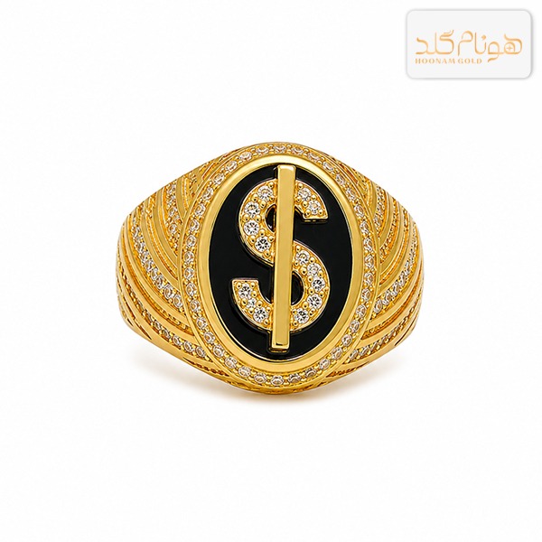 انگشتر طلا مردانه R443