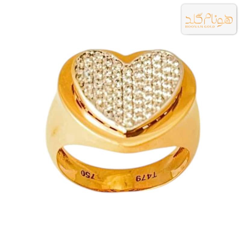 انگشتر طلا زنانه R675