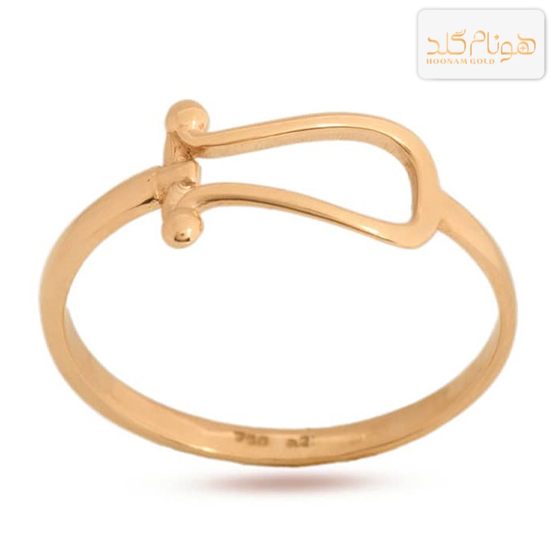 انگشتر طلا مینیمال امگا R803