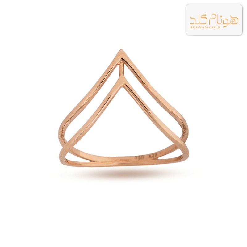 انگشتر طلا مینیمال کیتانا R806