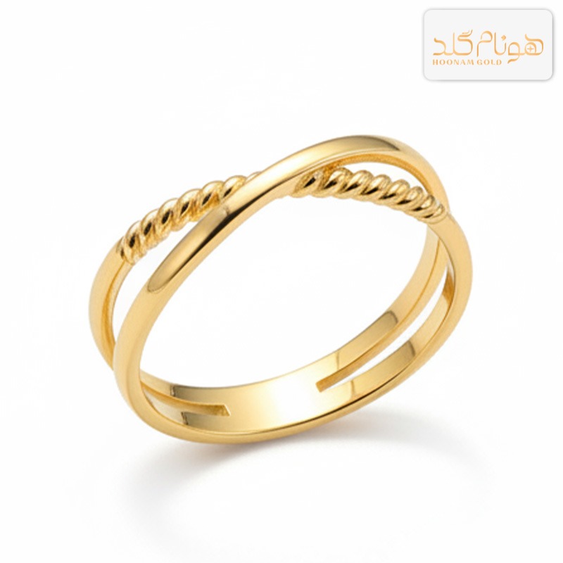 انگشتر طلا مینیمال R875