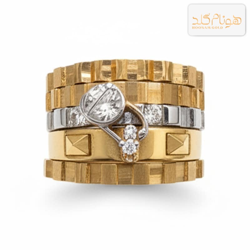 انگشتر طلا پورتوفینو R881