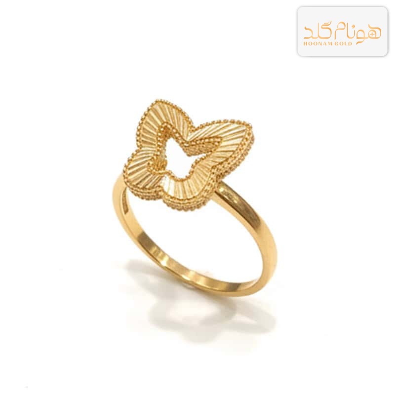 انگشتر طلا زنانه پروانه R883